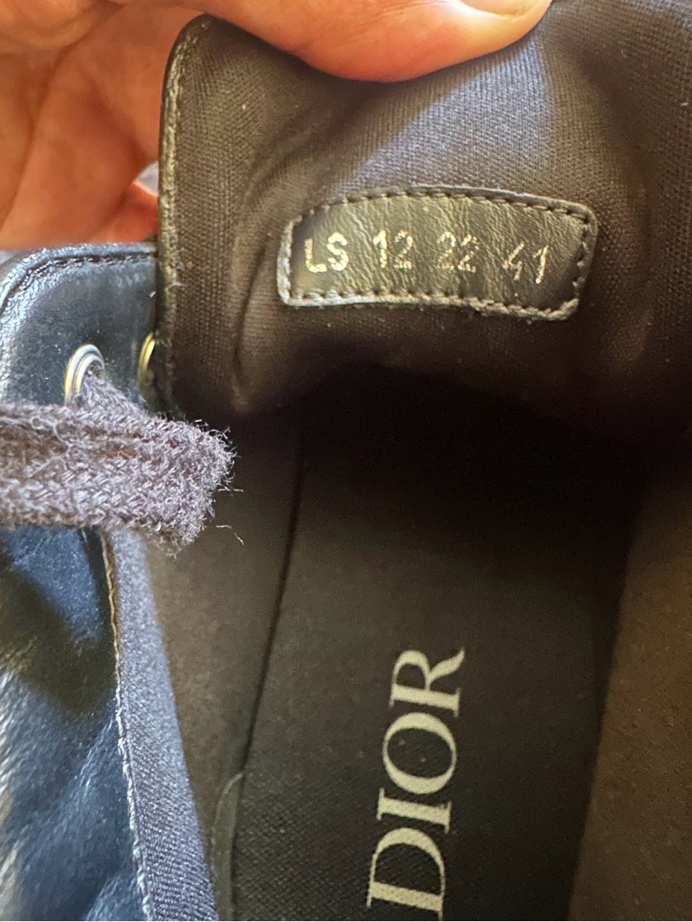 Dior B28 Ankle Boot Oblique - Black - Picture 4 of 4